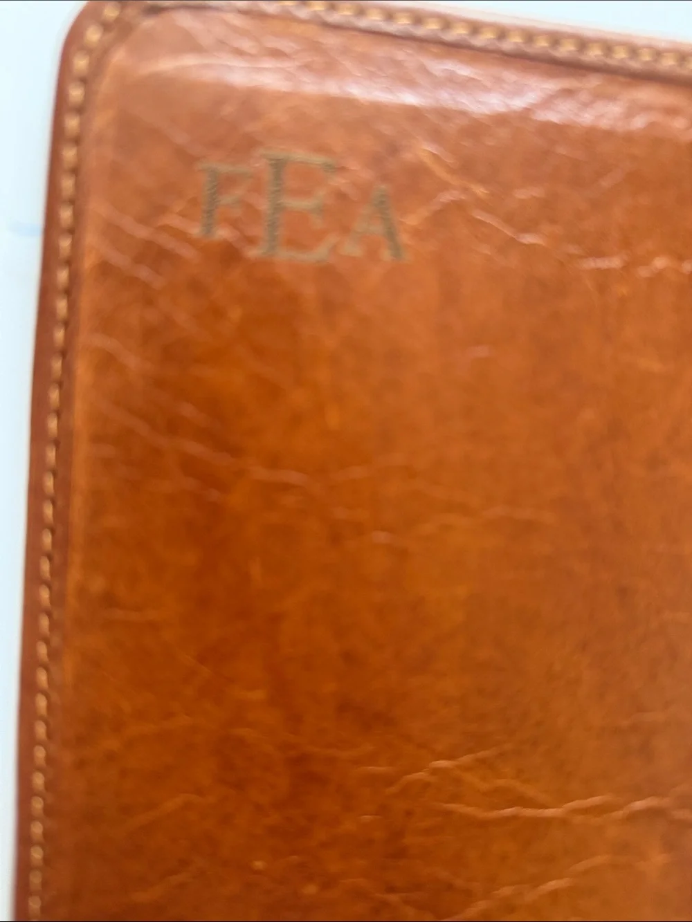 Smathers & Branson GOLF CLUBS Needlepoint Passport Case Cover
